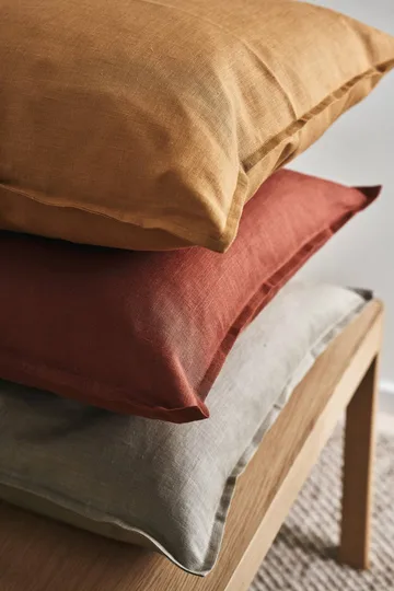 Calm pillow case linen 50x50 cm - Sand  - Scandi Living