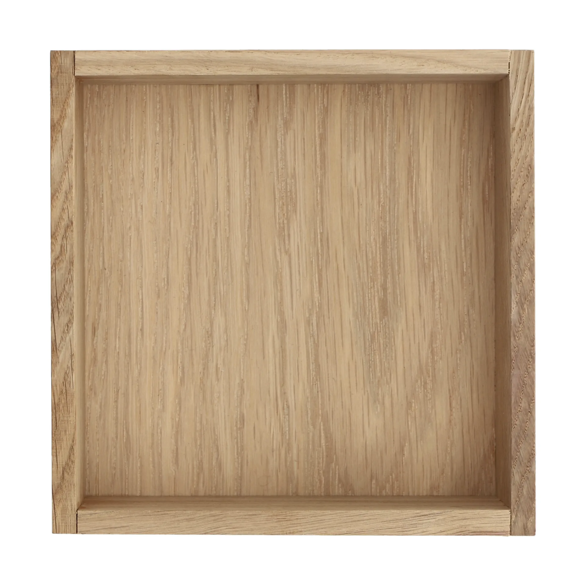 Carve storage box 15 cm, Oak Scandi Living