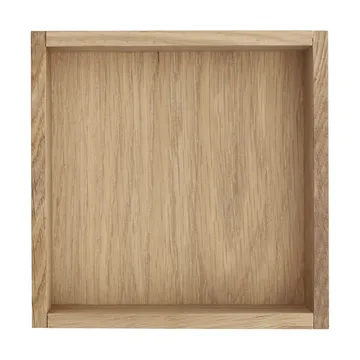 Carve storage box 15 cm - Oak - Scandi Living