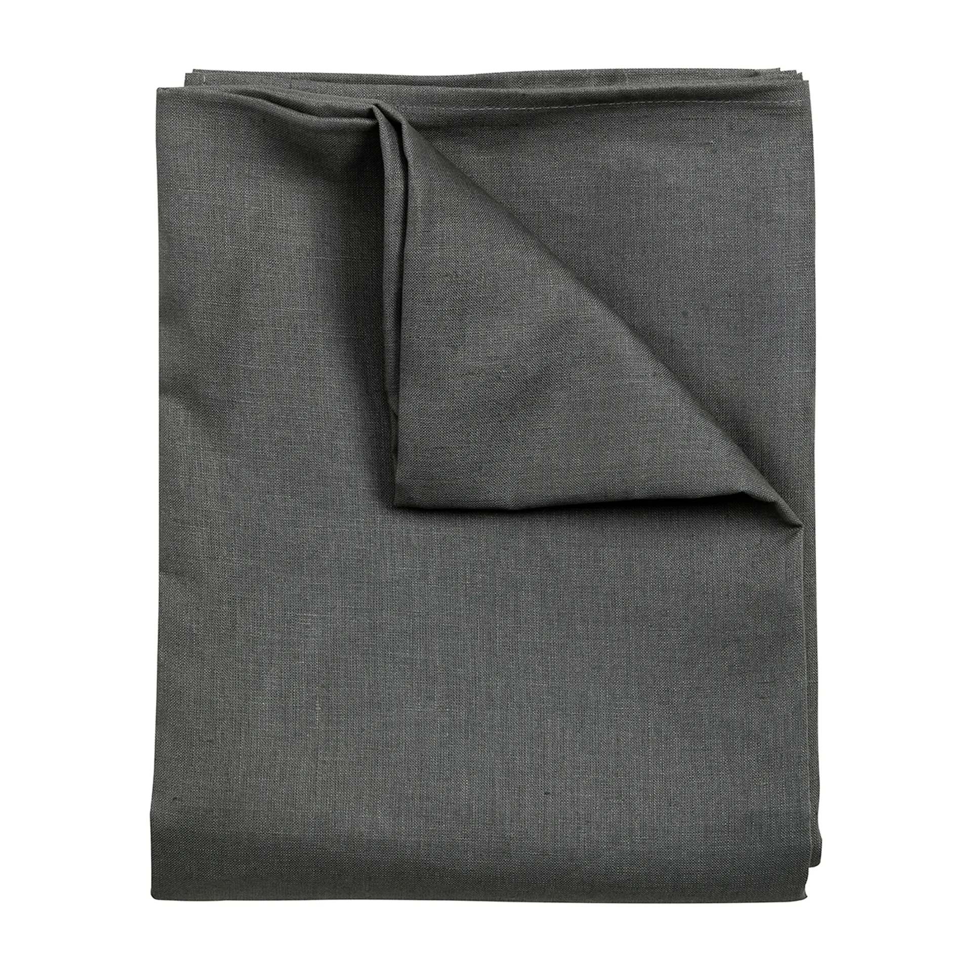 Clean linen table cloth 145x350 cm , Charcoal  Scandi Living