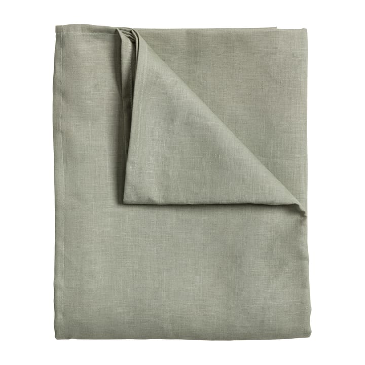 Clean linen table cloth 145x350 cm , Dusty Green Scandi Living