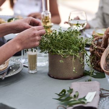 Clean linen table cloth 145x350 cm  - Dusty Green - Scandi Living