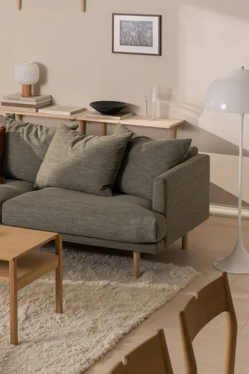 Cozy wool carpet natural white - 170x240 cm - Scandi Living