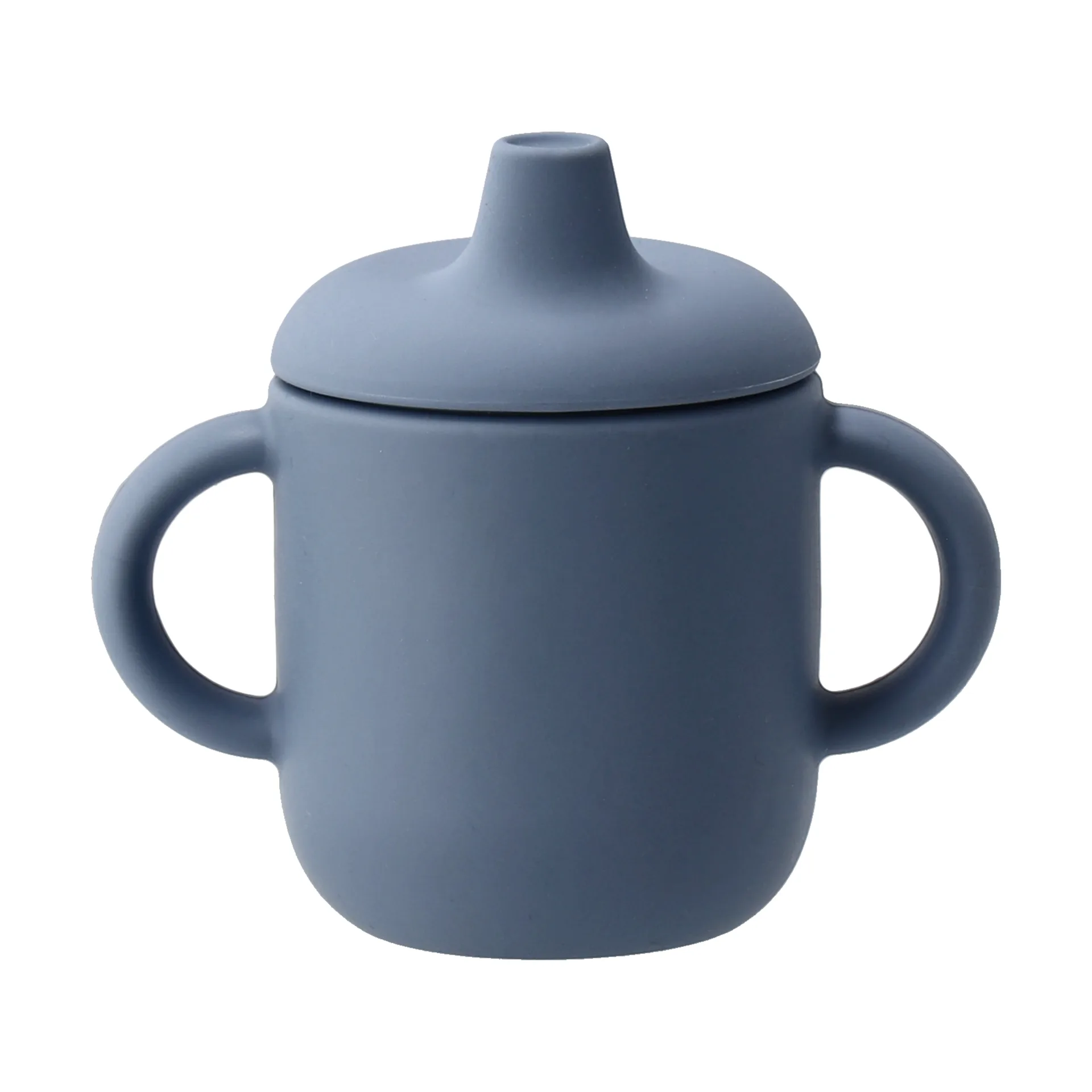 Elvie sippy cup silicone 180 ml, Blue Scandi Living