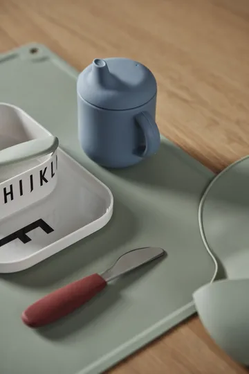 Elvie sippy cup silicone 180 ml - Blue - Scandi Living