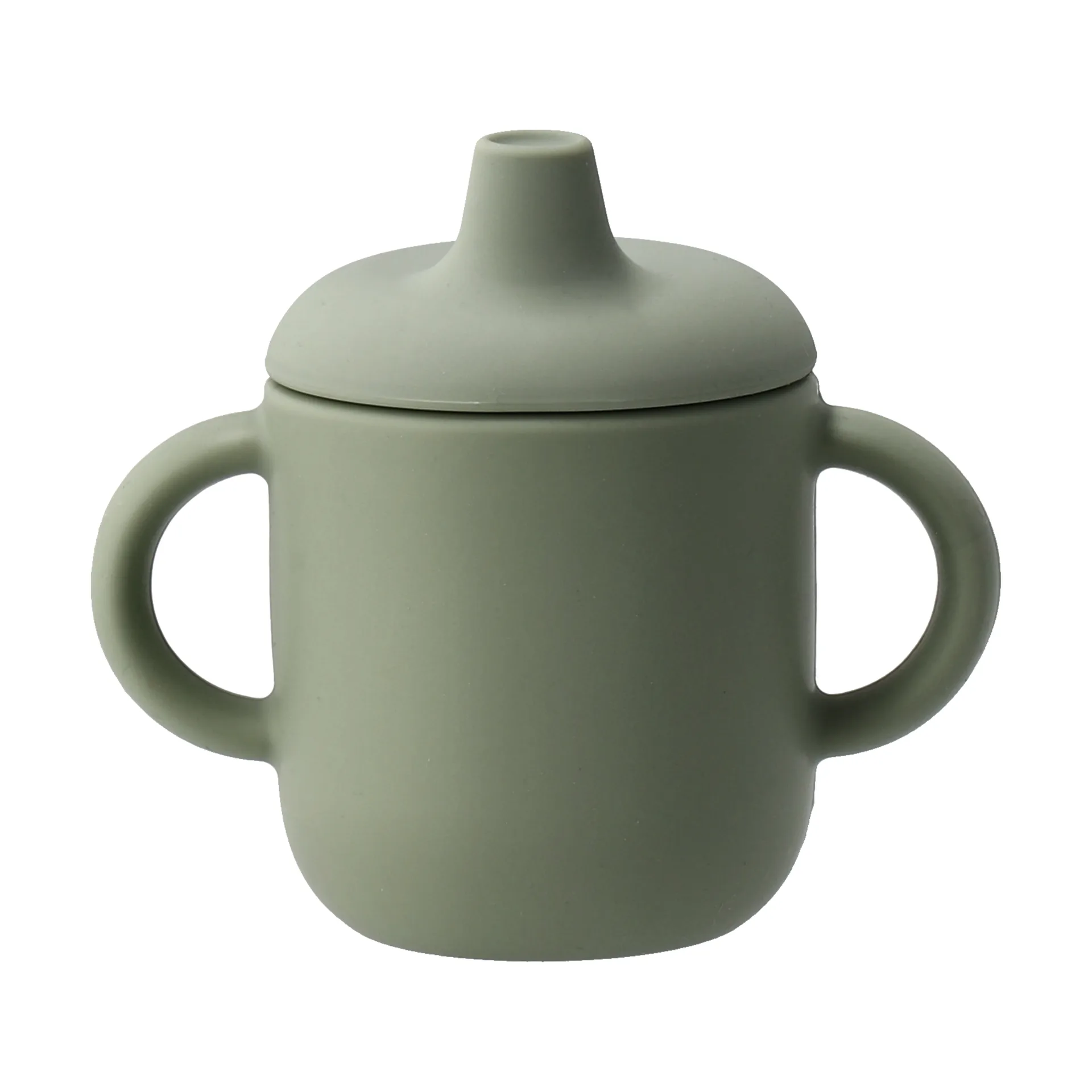 Elvie sippy cup silicone 180 ml, Green Scandi Living