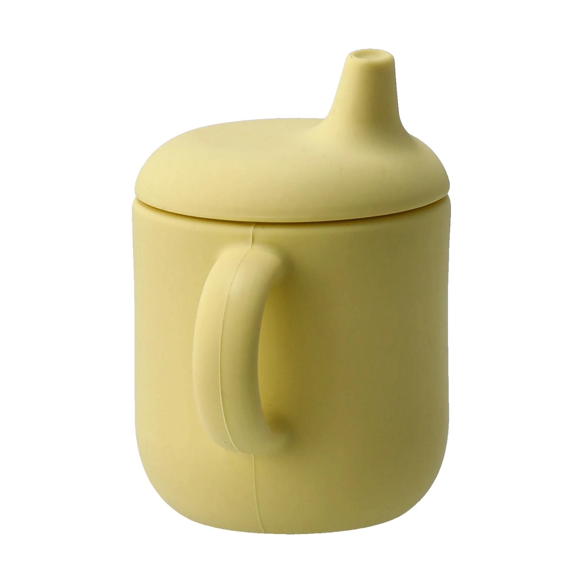 Elvie sippy cup silicone 180 ml, Lemon Scandi Living