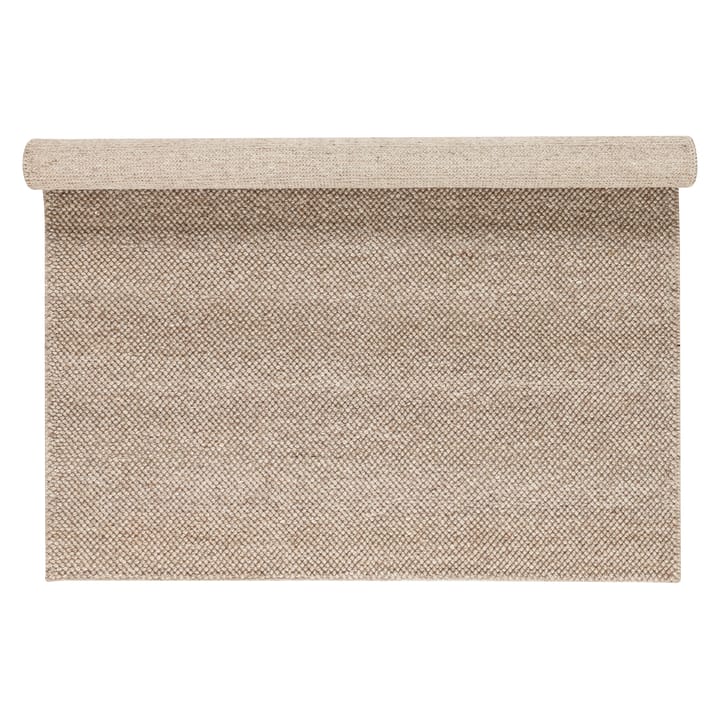 Flock wool carpet beige, 170x240 cm Scandi Living