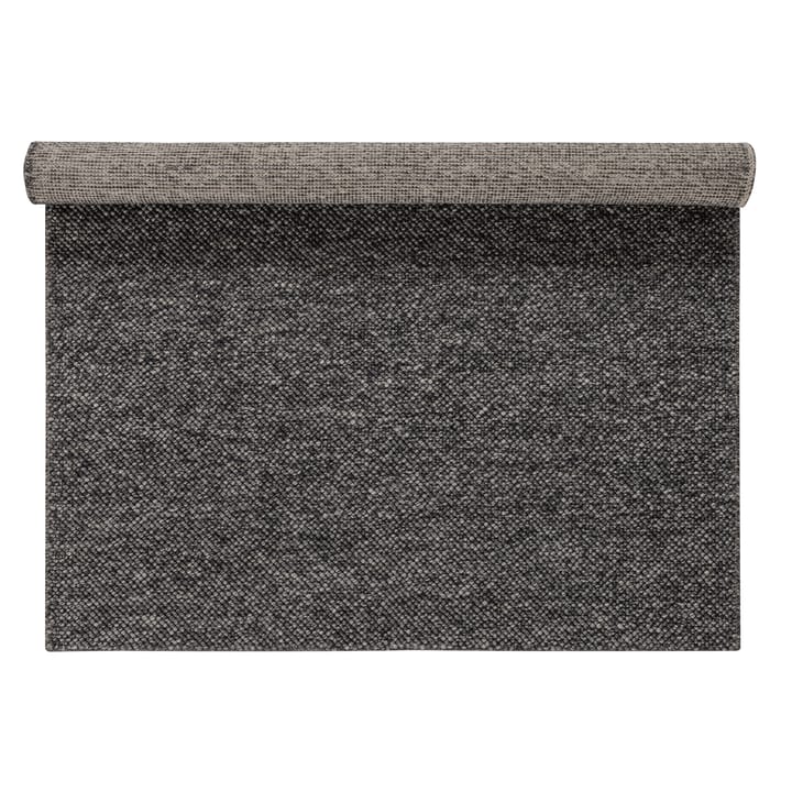 Flock wool carpet dark grey, 170x240 cm Scandi Living
