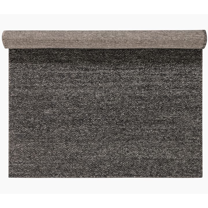 Flock wool carpet dark grey, 200x300 cm Scandi Living