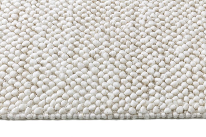Flock wool carpet natural white, 170x240 cm Scandi Living