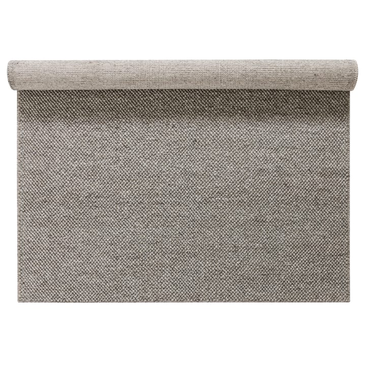 Flock wool carpet nature grey, 170x240 cm Scandi Living