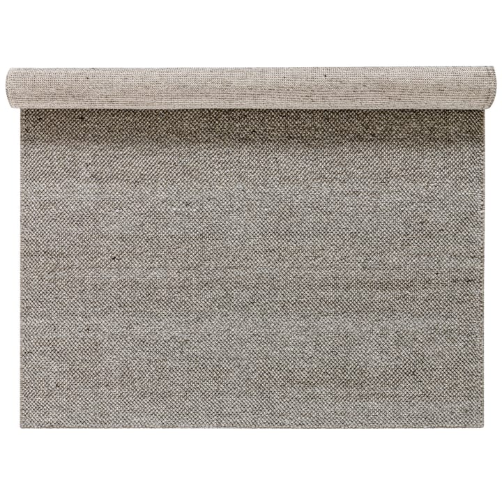 Flock wool carpet nature grey, 200x300 cm Scandi Living