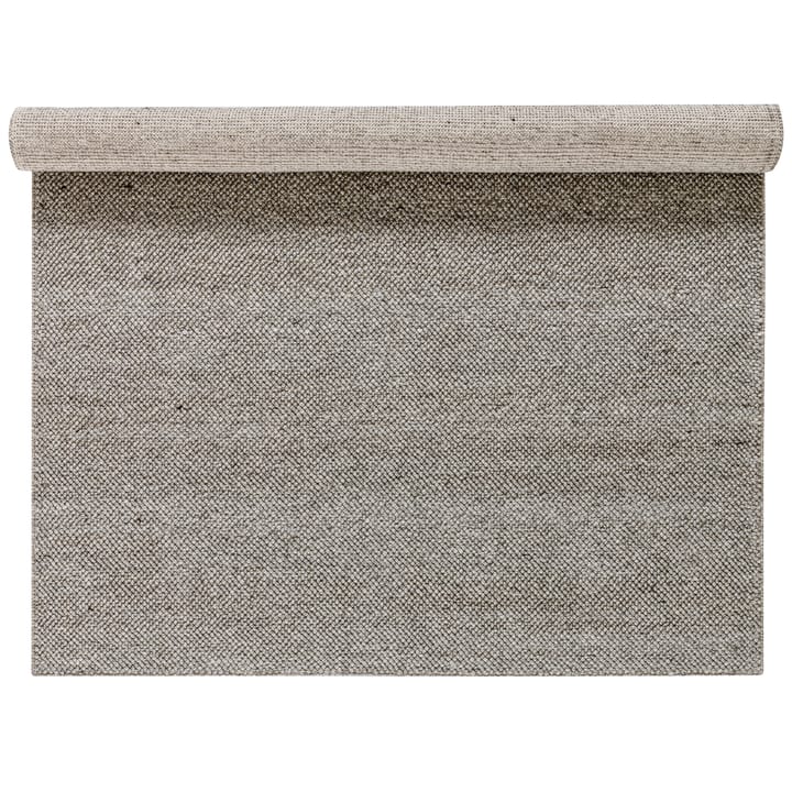 Flock wool carpet nature grey - 200x300 cm - Scandi Living