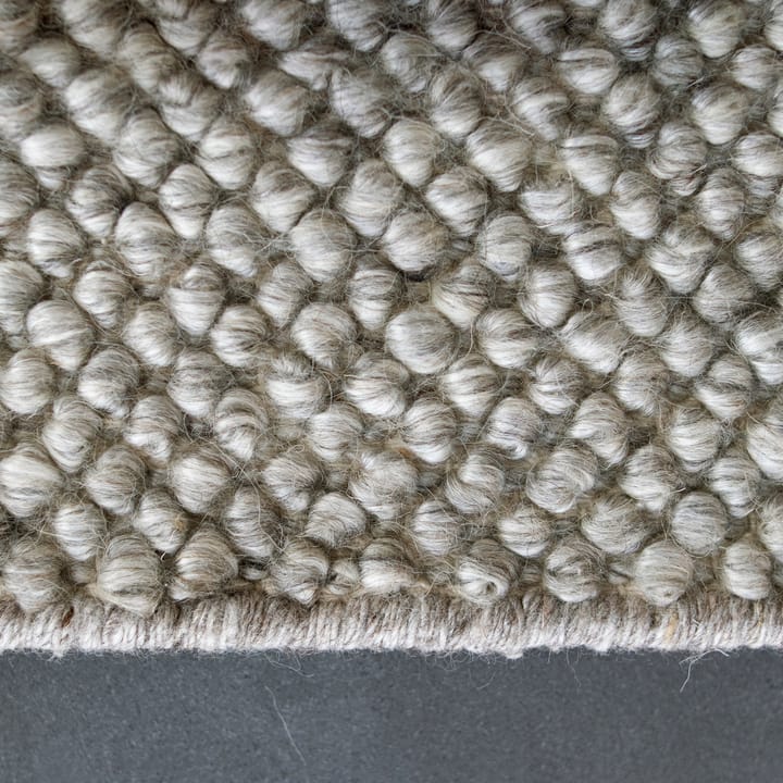 Flock wool carpet nature grey, 200x300 cm Scandi Living