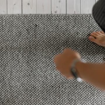 Flock wool carpet nature grey - 200x300 cm - Scandi Living