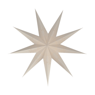 Folk advent star - Ø80 cm - Scandi Living
