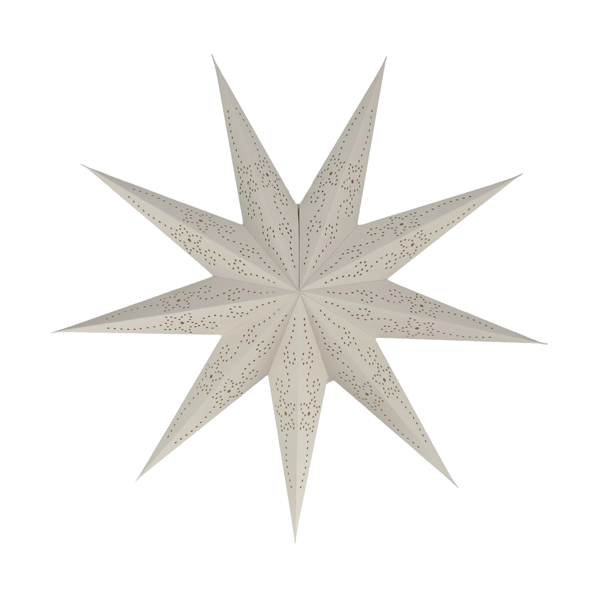 Folk advent star, White, Ø60 cm Scandi Living