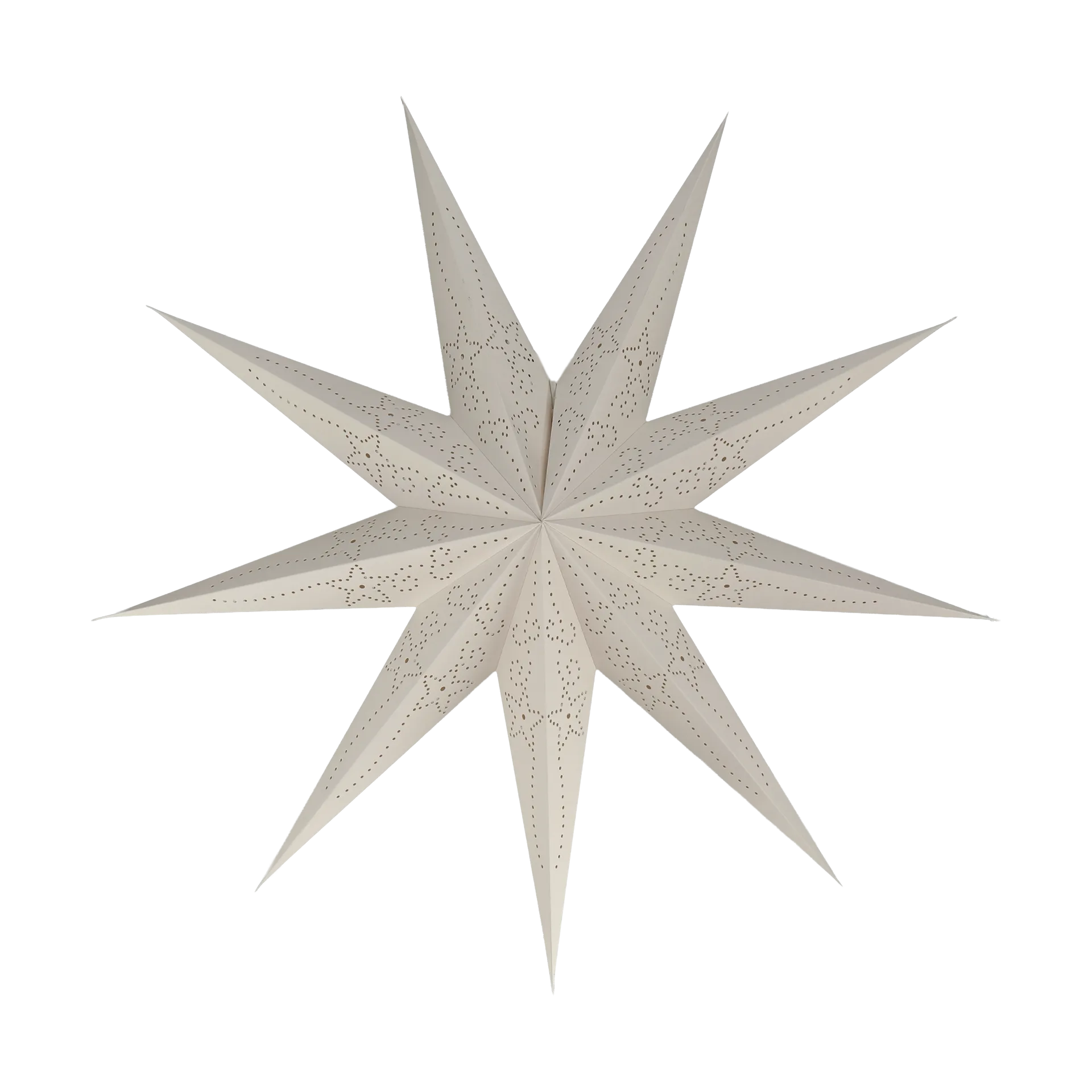 Folk advent star, White, Ø80 cm Scandi Living