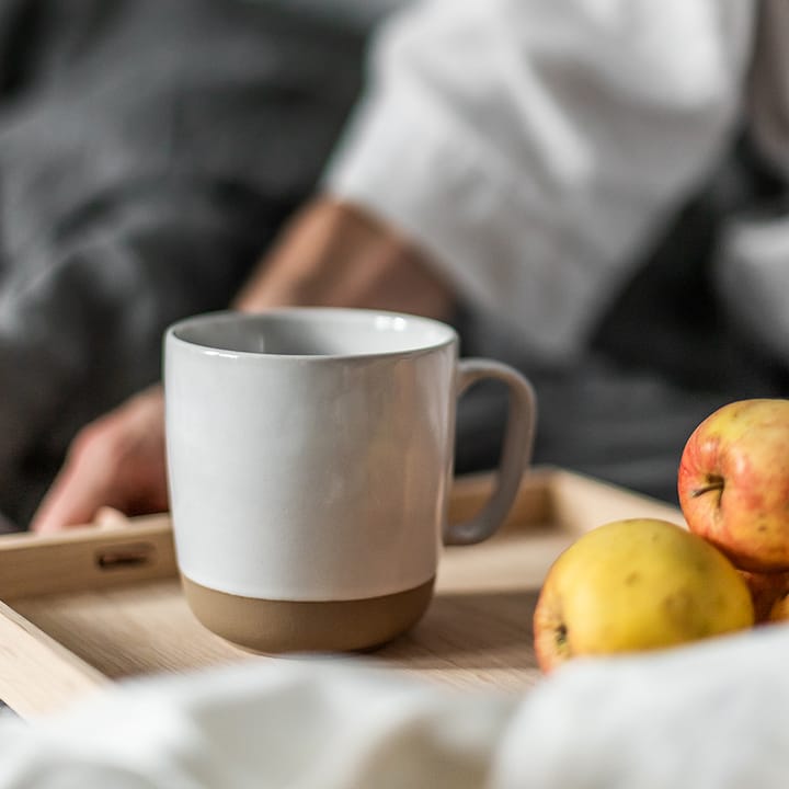 Fossil mug 35 cl, white Scandi Living