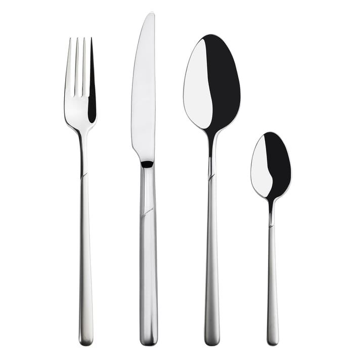 Frost cutlery 24 pieces, Stainless steel Scandi Living