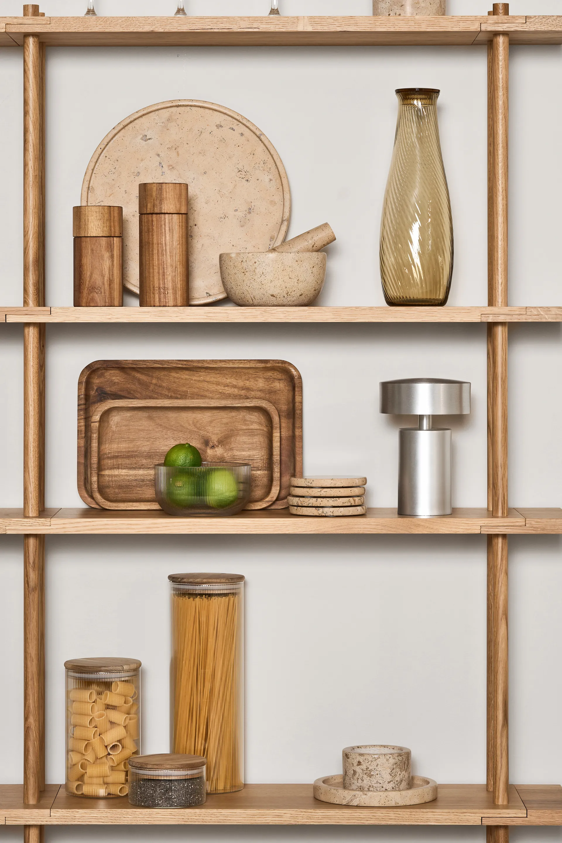 Hollow storage jar, 0.35 L Scandi Living