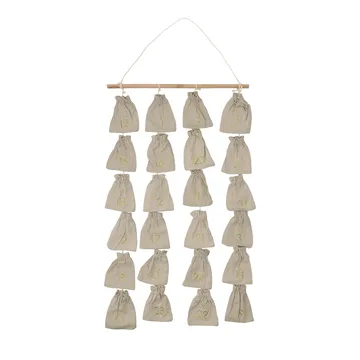 Joyful Advent Calendar 75 cm - Beige - Scandi Living