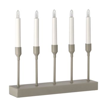Kindle portable advent candlestick 30 cm - Beige - Scandi Living
