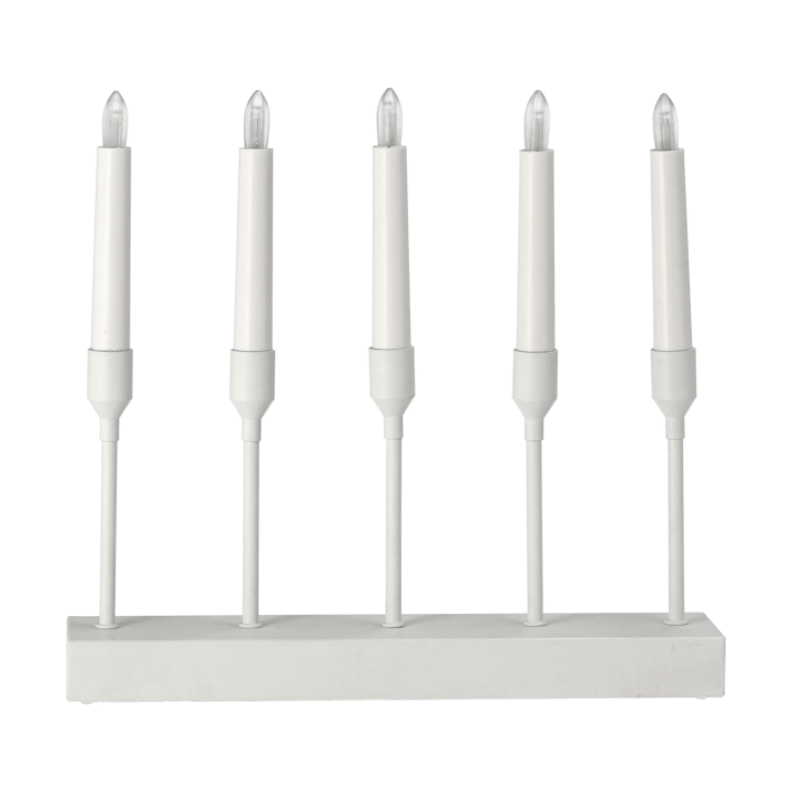 Kindle portable advent candlestick 30 cm - White - Scandi Living