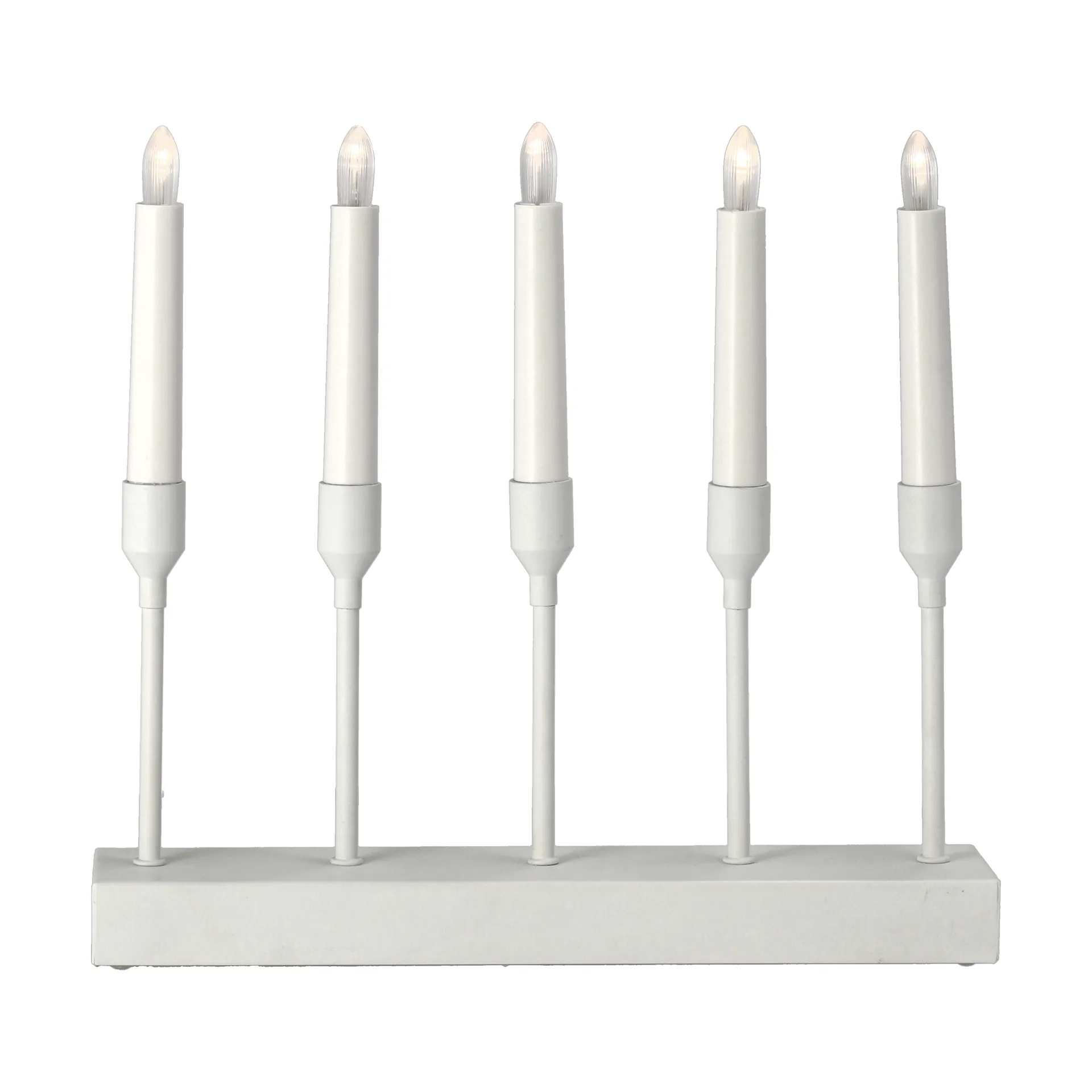 Kindle portable advent candlestick 30 cm, White Scandi Living