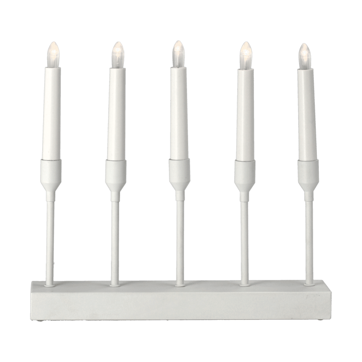 Kindle portable advent candlestick 30 cm, White Scandi Living