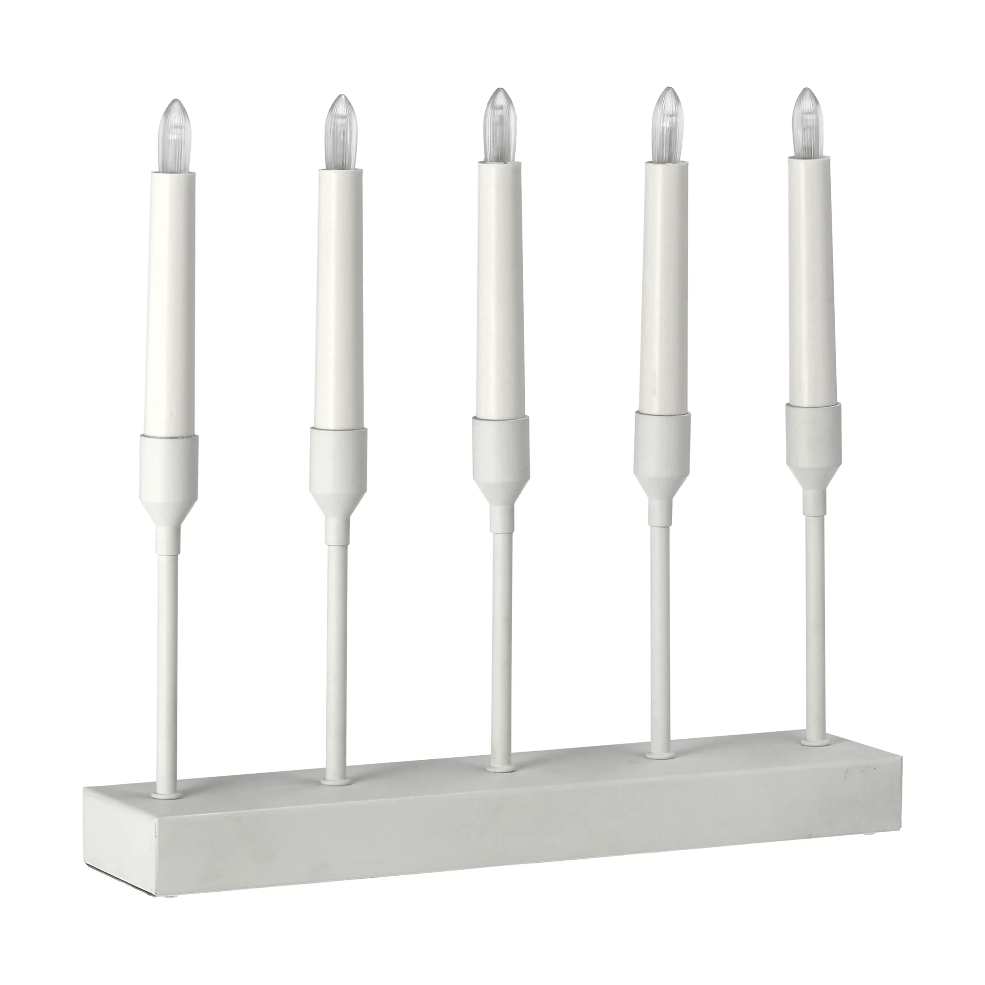 Kindle portable advent candlestick 30 cm, White Scandi Living