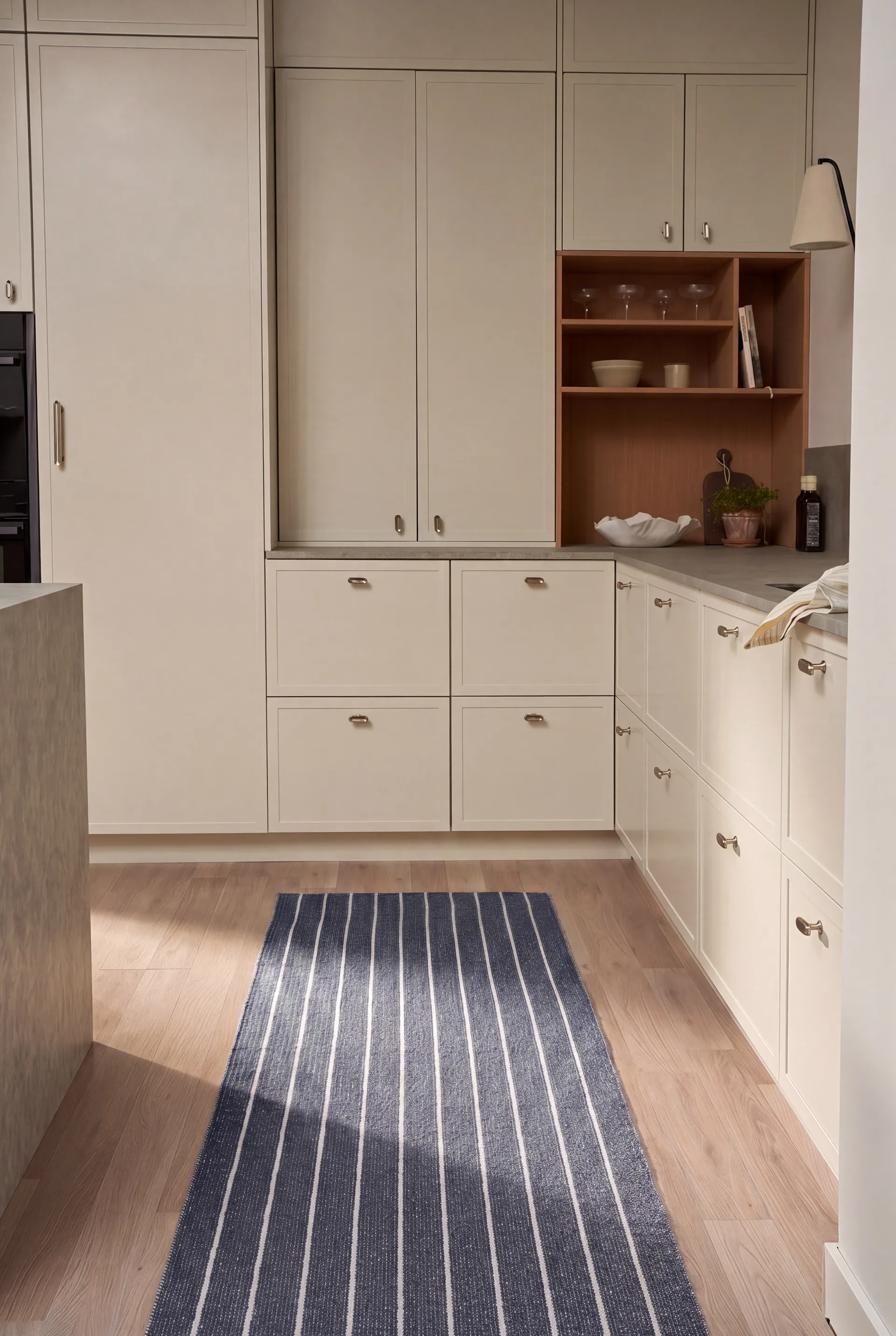 Lane runner rug, Ocean blue, 70x200 cm Scandi Living