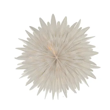 Luna advent star Ø80 cm 2-pack - White with dots - undefined - Scandi Living