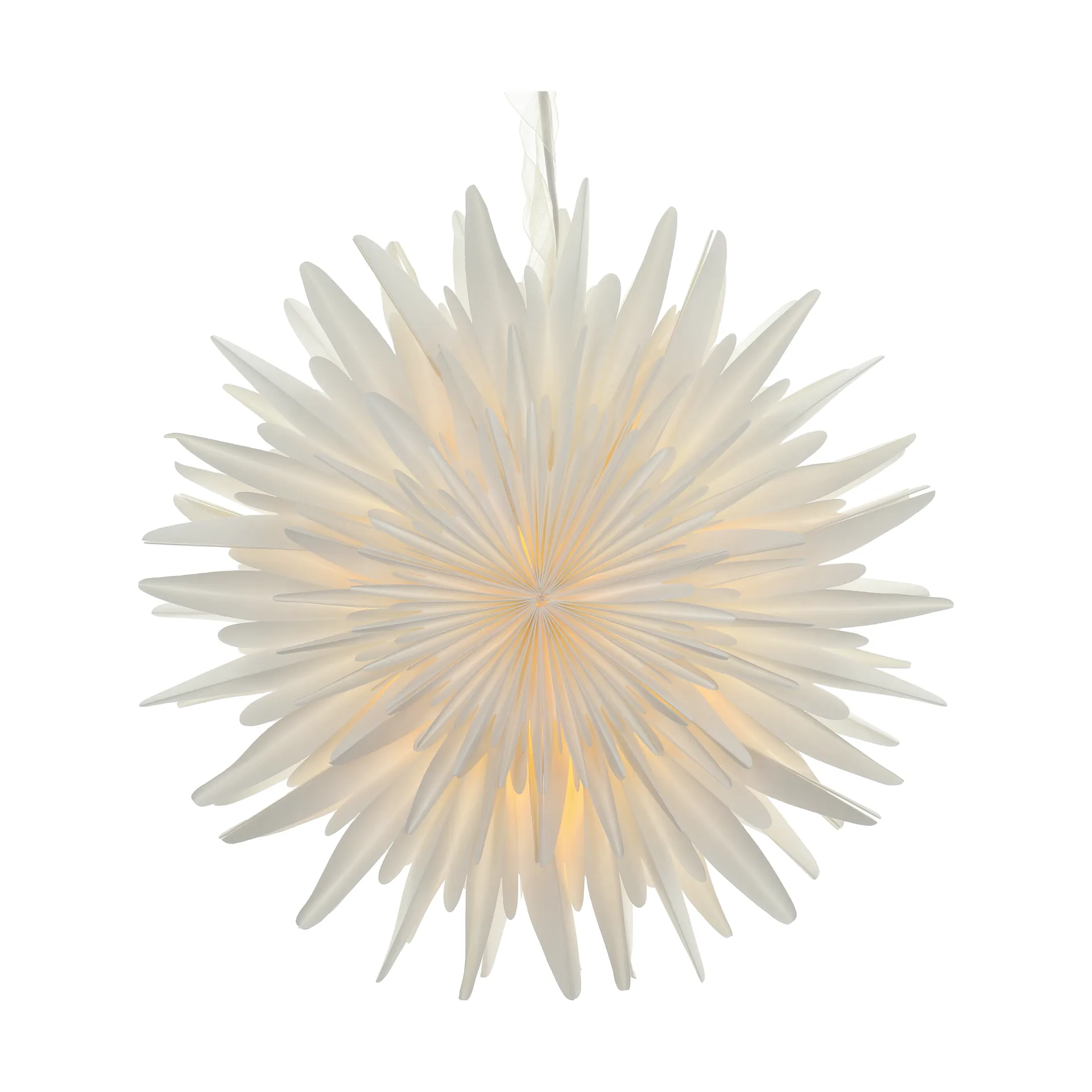 Luna advent star white, 45 cm Scandi Living
