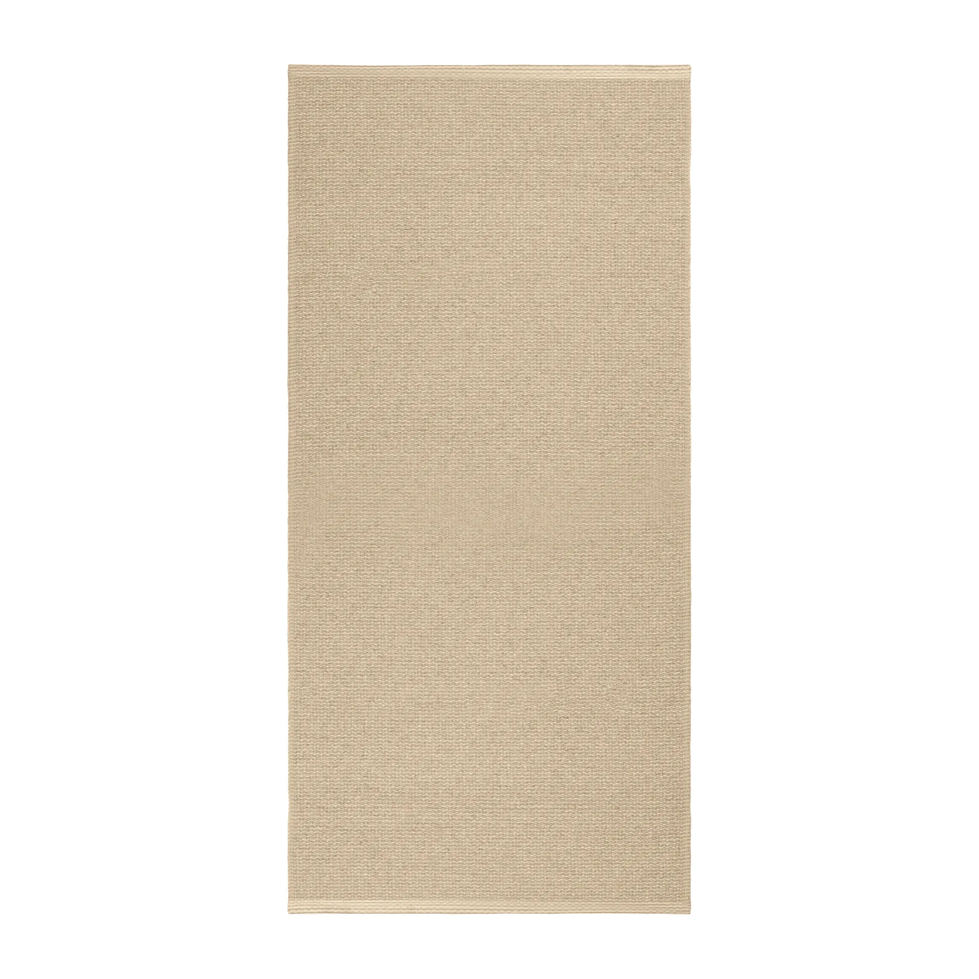 Mellow plastic rug beige, 70x250cm Scandi Living