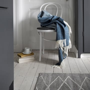 Mist wool throw - pale blue - Scandi Living