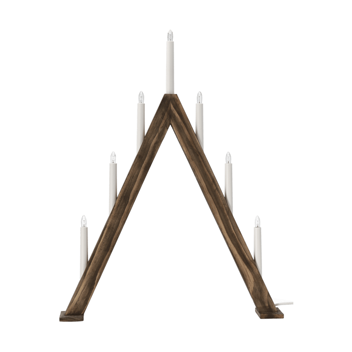 Nord advent candelabra 60 cm - Dark stained - Scandi Living