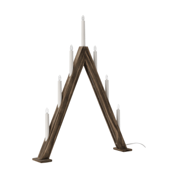 Nord advent candelabra 60 cm - Dark stained - Scandi Living
