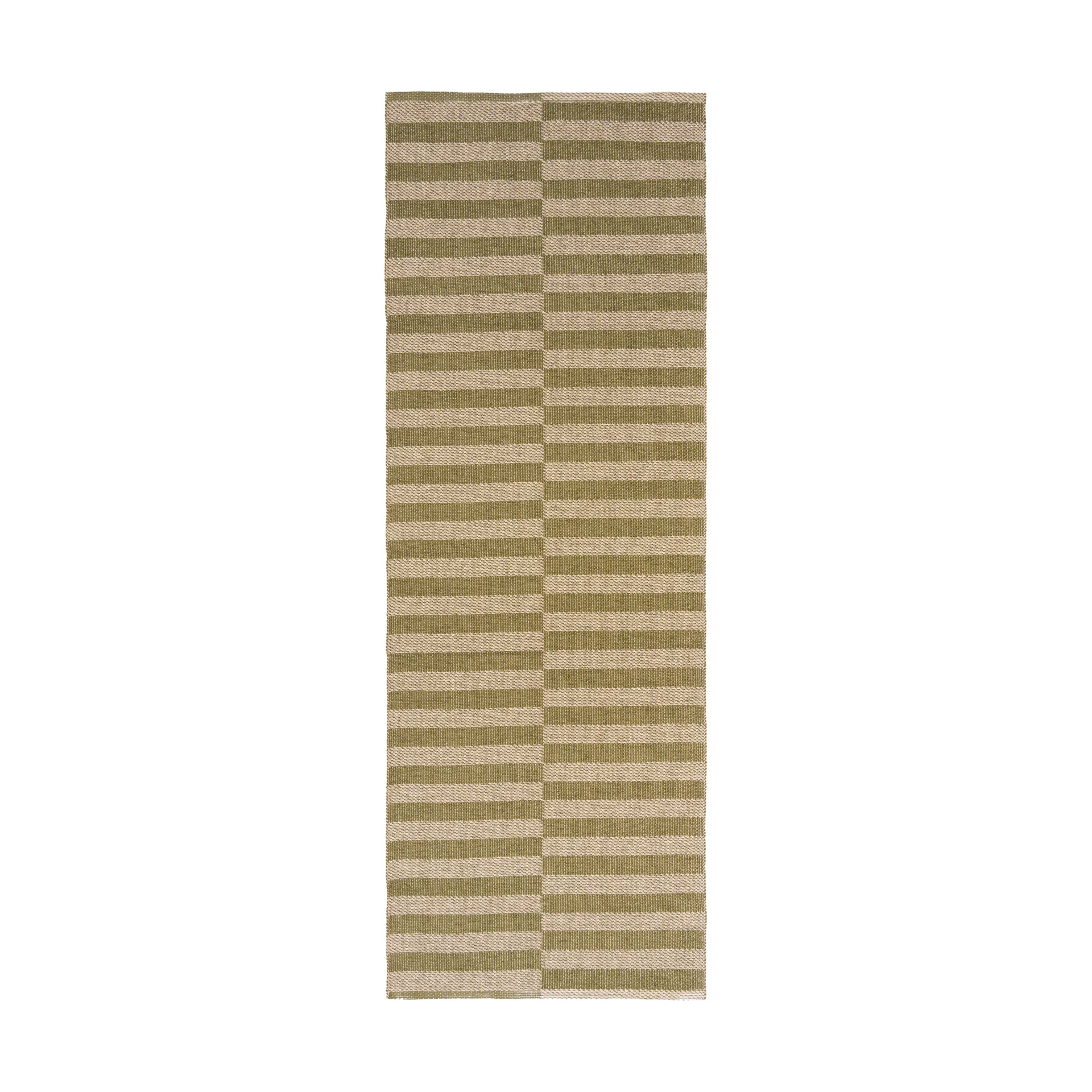 Path runner rug, Olive green, 70x150 cm Scandi Living