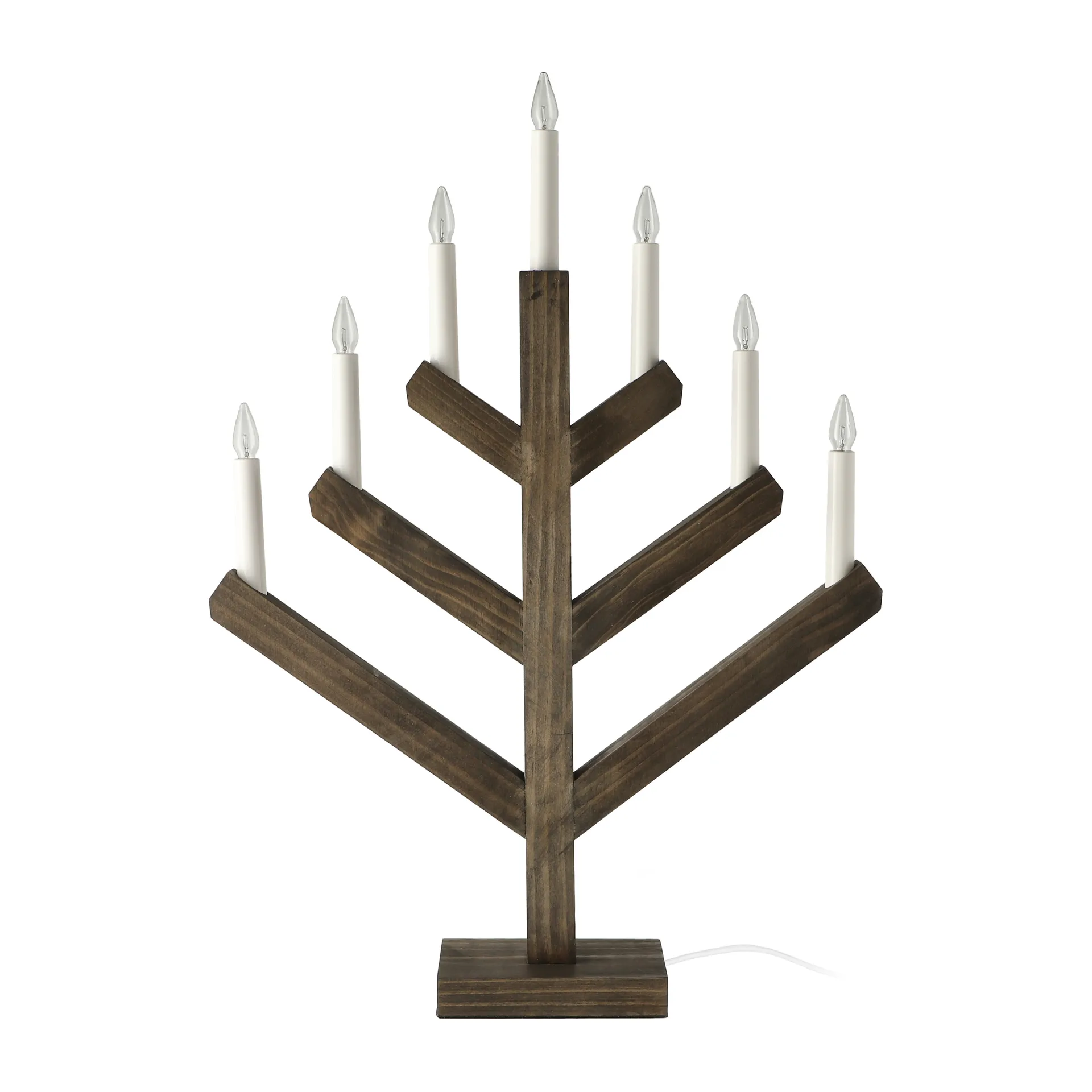 Pine advent candle 62 cm, Dark oil Scandi Living