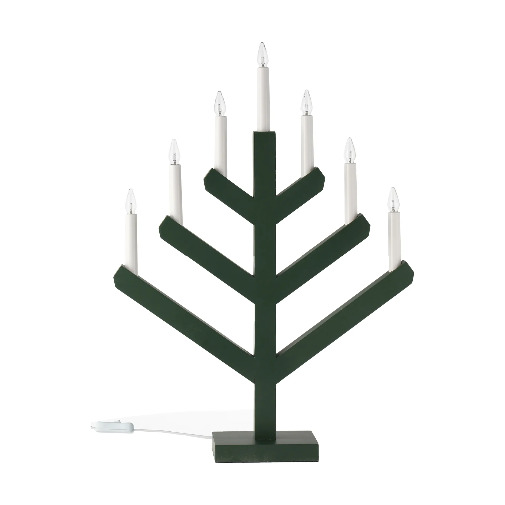 Pine advent candle 62 cm, Green Scandi Living