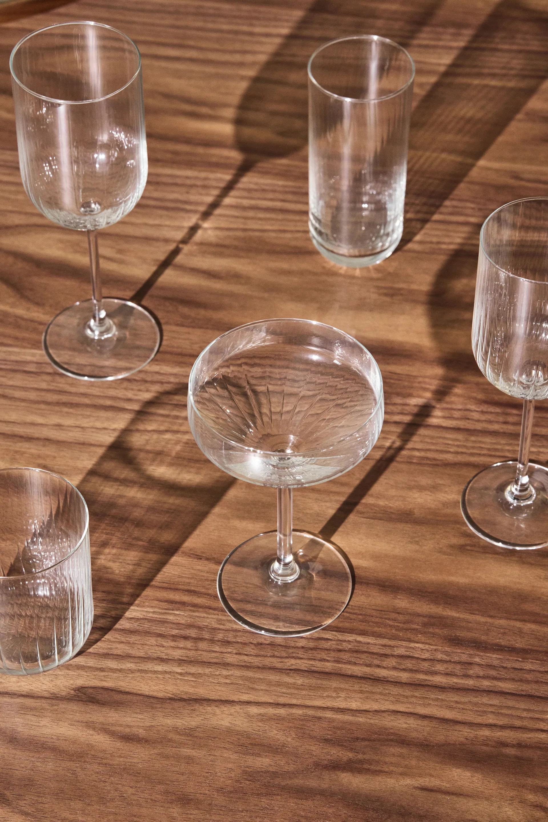 Pristine champagne coupe glass 29 cl 4-pack, Clear Scandi Living