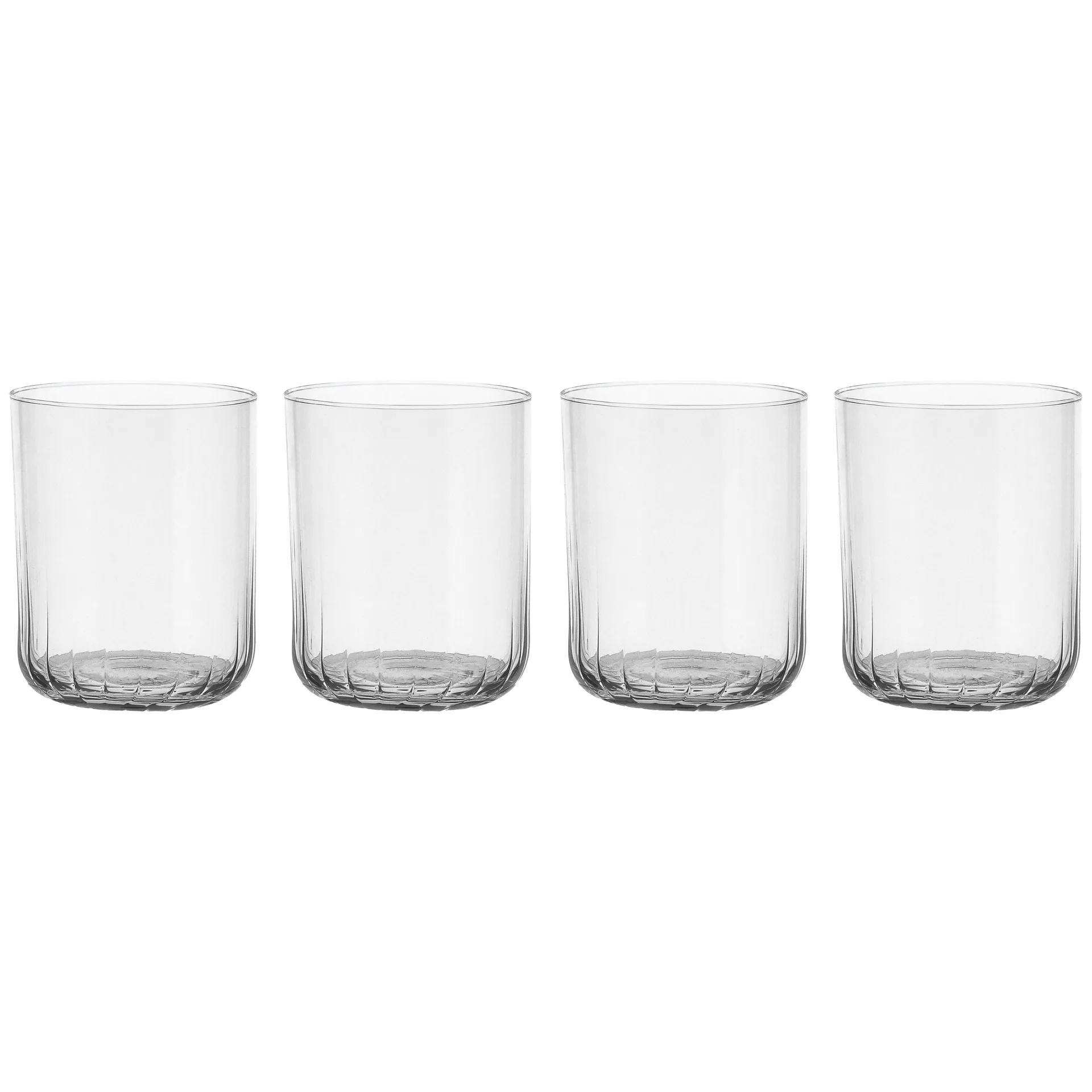 Pristine tumbler glass 37 cl 4-pack, Clear Scandi Living