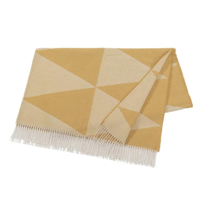 Rime cotton throw - mustard - Scandi Living