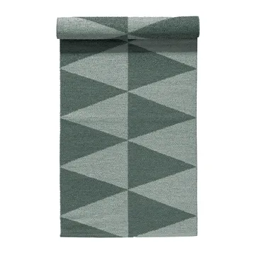 Rime plastic rug green - 70x200cm - Scandi Living