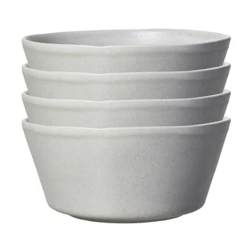 Sandsbro bowl light grey, Ø15 cm, 4-pack - Scandi Living