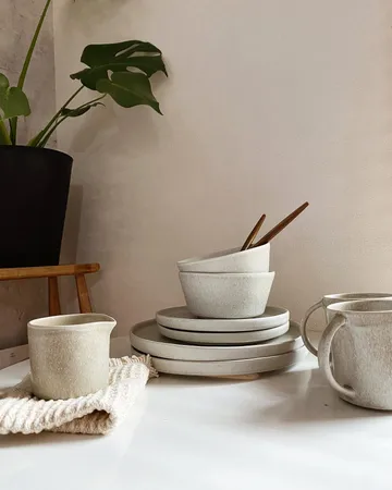 Sandsbro bowl light grey, Ø15 cm, 6-pack - Scandi Living