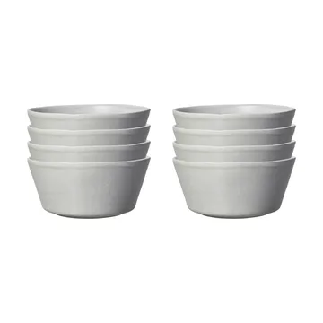 Sandsbro bowl light grey, Ø15 cm, 8-pack - Scandi Living
