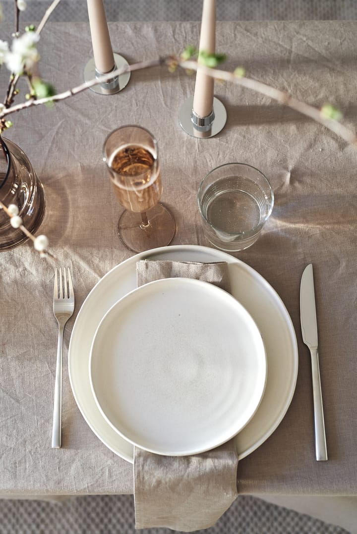 Sandsbro dinner plate Ø26 cm, Off white Scandi Living